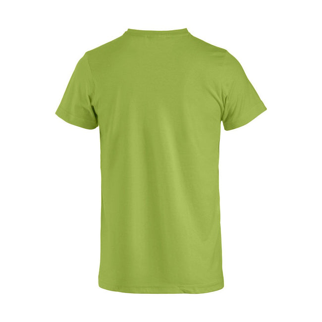 Light Green - Back - Clique Mens Basic T-Shirt