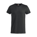 Black - Front - Clique Mens Basic T-Shirt