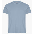Soft Blue - Front - Clique Mens Basic T-Shirt