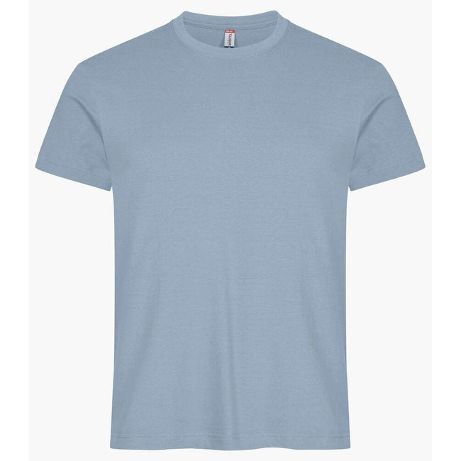 Soft Blue - Front - Clique Mens Basic T-Shirt