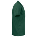 Forest Green - Side - Projob Mens Pique Polo Shirt