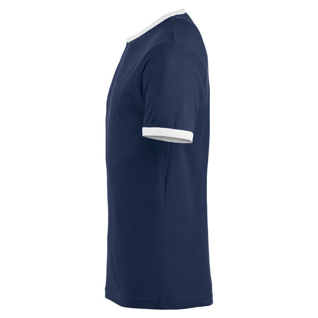 Navy - Side - Clique Unisex Adult Nome T-Shirt