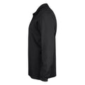 Black - Lifestyle - Clique Childrens-Kids Long-Sleeved Polo Shirt