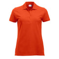 Blood Orange - Front - Clique Womens-Ladies Marion Polo Shirt