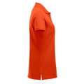 Blood Orange - Side - Clique Womens-Ladies Marion Polo Shirt