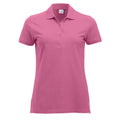 Bright Pink - Front - Clique Womens-Ladies Marion Polo Shirt