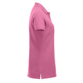 Bright Pink - Side - Clique Womens-Ladies Marion Polo Shirt