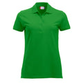 Apple Green - Front - Clique Womens-Ladies Marion Polo Shirt
