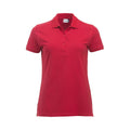 Red - Front - Clique Womens-Ladies Marion Polo Shirt