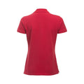 Red - Back - Clique Womens-Ladies Marion Polo Shirt