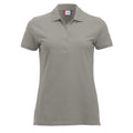 Silver - Front - Clique Womens-Ladies Marion Polo Shirt