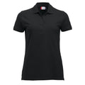 Black - Front - Clique Womens-Ladies Marion Polo Shirt