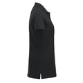 Black - Side - Clique Womens-Ladies Marion Polo Shirt