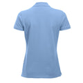 Light Blue - Back - Clique Womens-Ladies Marion Polo Shirt