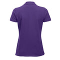 Bright Lilac - Back - Clique Womens-Ladies Marion Polo Shirt