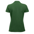 Bottle Green - Back - Clique Womens-Ladies Marion Polo Shirt