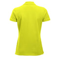 Visibility Green - Back - Clique Womens-Ladies Marion Polo Shirt