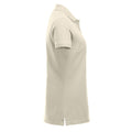 Light Khaki - Side - Clique Womens-Ladies Marion Polo Shirt