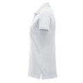 White - Side - Clique Womens-Ladies Marion Polo Shirt