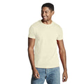 Off White - Pack Shot - Cottover Mens Modern T-Shirt