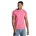 Pink - Pack Shot - Cottover Mens Modern T-Shirt