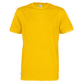 Yellow - Front - Cottover Mens Modern T-Shirt
