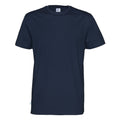 Navy - Front - Cottover Mens Modern T-Shirt
