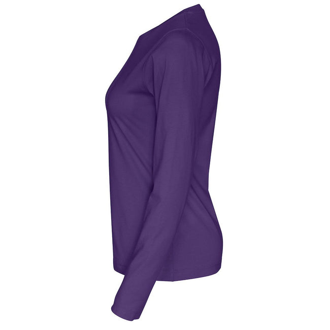 Purple - Lifestyle - Cottover Womens-Ladies Long-Sleeved T-Shirt