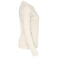 Off White - Side - Cottover Womens-Ladies Long-Sleeved T-Shirt