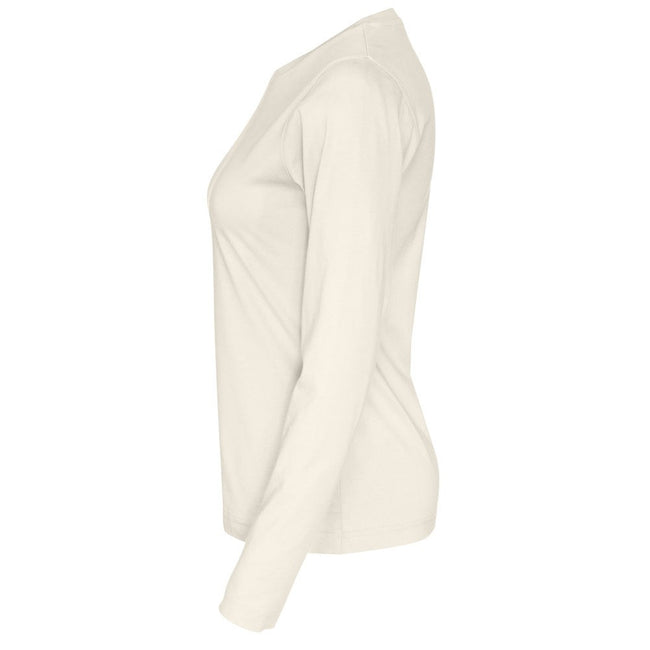 Off White - Lifestyle - Cottover Womens-Ladies Long-Sleeved T-Shirt
