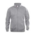 Grey Melange - Front - Clique Childrens-Kids Basic Jacket
