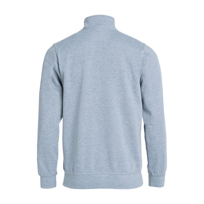 Grey Melange - Back - Clique Childrens-Kids Basic Jacket