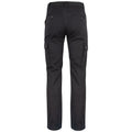 Black - Back - Clique Unisex Adult Cargo Trousers
