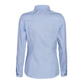 Light Blue - Back - Harvest Womens-Ladies Baltimore Formal Shirt