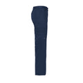Navy - Side - Projob Womens-Ladies Cargo Trousers