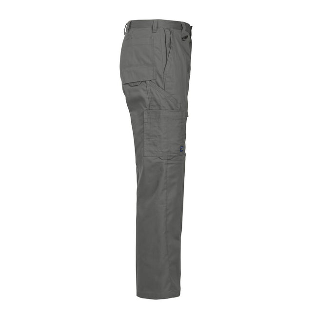Stone - Side - Projob Mens Cargo Trousers