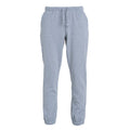 Grey Melange - Front - Clique Unisex Adult Basic Jogging Bottoms