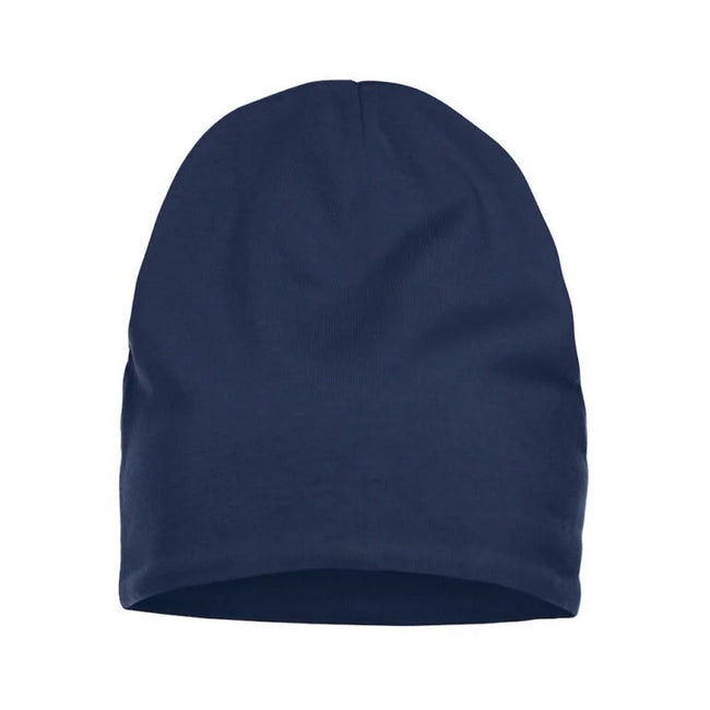 Navy - Front - Clique Unisex Adult Baily Beanie