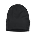 Black - Front - Clique Unisex Adult Baily Beanie