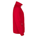 Red - Side - Printer RED Mens Twohand Fleece Jacket