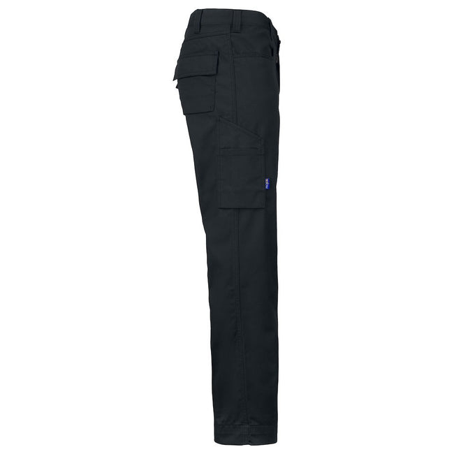 Black - Lifestyle - Projob Mens Plain Cargo Trousers