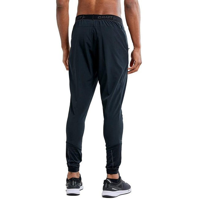 Black - Back - Craft Mens ADV Essence Training Jogging Bottoms