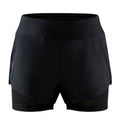 Black - Front - Craft Womens-Ladies ADV Essence 2 in 1 Shorts
