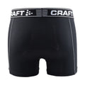 Black-White - Back - Craft Mens Greatness Cycling Boxer Shorts