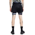 Yellow-Grey-Black - Back - Craft Mens CTM Distance 2 in 1 Shorts