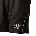 Black - Side - Umbro Mens Referee Shorts