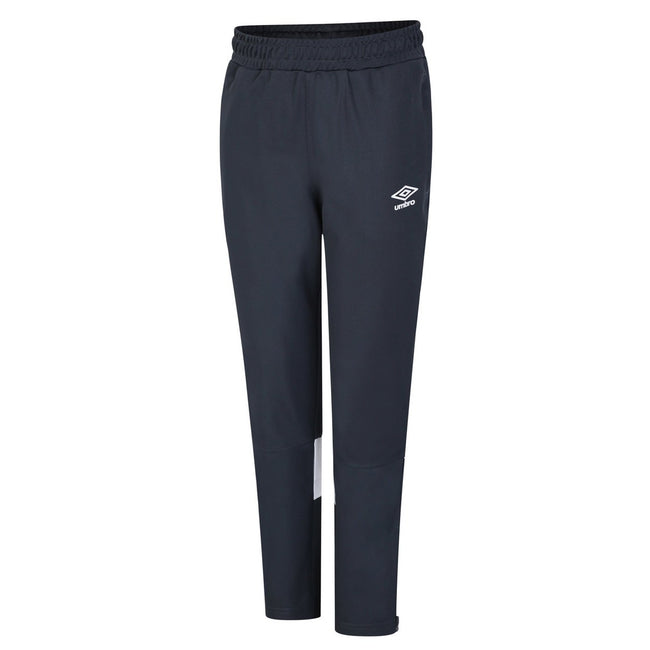Carbon-White - Front - Umbro Childrens-Kids Total Training Knitted Tracksuit
