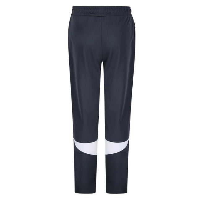Carbon-White - Side - Umbro Childrens-Kids Total Training Knitted Tracksuit