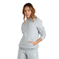 Grey Marl-White - Side - Umbro Womens-Ladies Club Leisure Hoodie