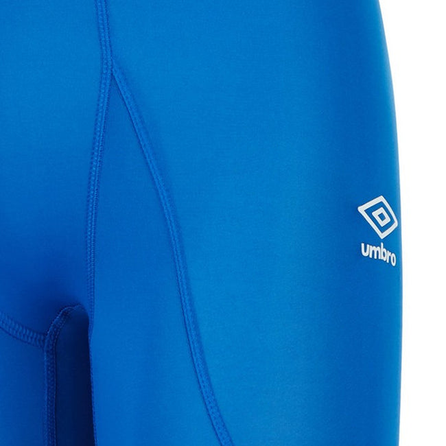 Royal Blue - Side - Umbro Mens Core Power Logo Base Layer Shorts